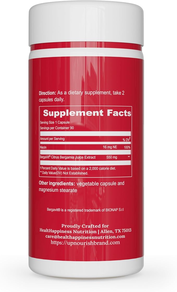CITRUS BERGAMOT BERGAVIT 550mg